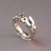 Photo of Celtic Twist White Gold Wedding Ring