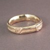14kt Yellow gold custom made Celtic Knot ring.