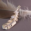 Photo of Kate's Fantastic Custom Feather Pendant