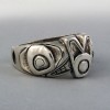 Photo of Walker-Goldsmiths-Cast-Sterling-Orca-Ring-#309-othersideview